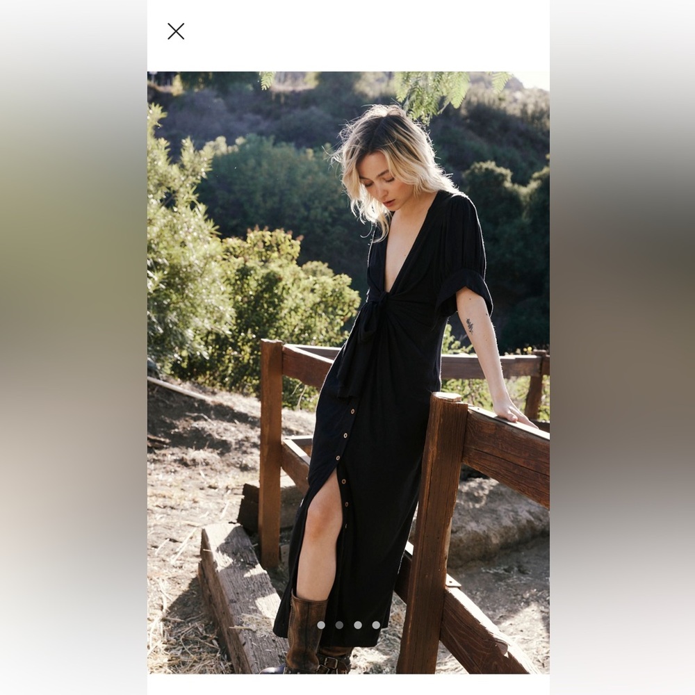 Free People Vintage Summer Midi Dress